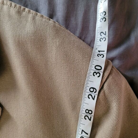 Duluth Trading Co. Fire Hose Presentation Jacket Mens 3XL XXXL Khaki Coat Heavy - Picture 6 of 10